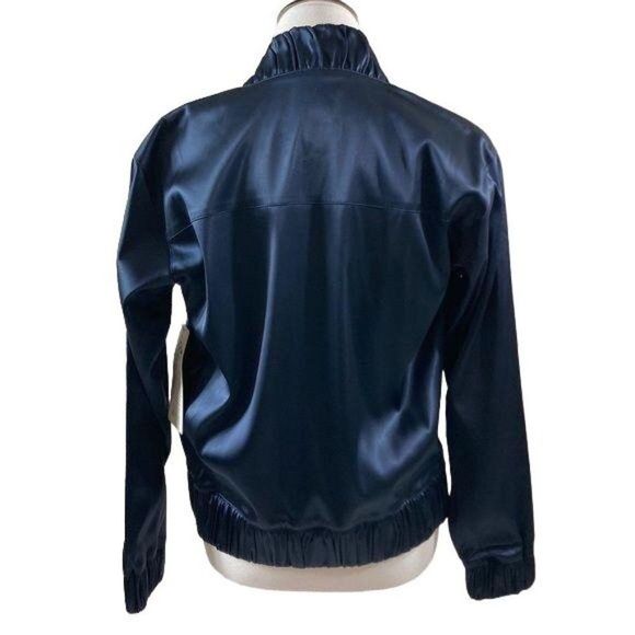 APL Athletic Propulsion Lab Women’s the Perfect Bomber Jacket Navy Small NWT - Picture 4 of 13